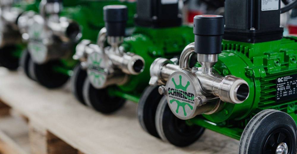 Impellerpumpe | SCHNEIDER Pumpen grün