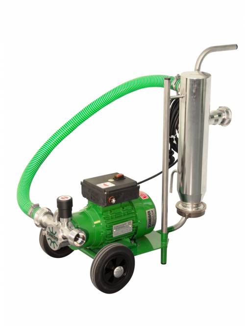 Schlammsauger Teich mit Steinabscheider 